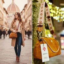 Load image into Gallery viewer, TOTUM Suede "Lemon Stibbert" Mini Virgina Bag