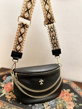 Load image into Gallery viewer, TOTUM Large Cross Sling Bag (Black Color)