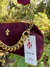 Load image into Gallery viewer, TOTUM Suede "Lemon Stibbert" Mini Virgina Bag