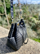 Load image into Gallery viewer, TOTUM "Lux Vittoria Donna Dollaro" Quilting Large Bucket Bag