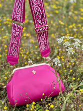 Load image into Gallery viewer, TOTUM Fucsia "Mini Virgina" Bag & TOTUM Cloth Shoulder Strap