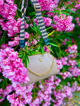 Load image into Gallery viewer, TOTUM Mini Virgina (Powder Pink Color) & TOTUM "Hound Tooth" Cloth Strap