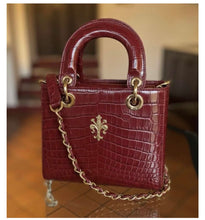 Load image into Gallery viewer, Himalaya Crocodile Stamp Mini Suga Bag
