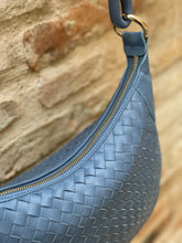 Load image into Gallery viewer, TOTUM Intrecciato "Old Money Half-Moon" Hobo
