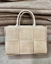 Load image into Gallery viewer, Totum &quot;Weaving Suede Michelangelo&quot; Large Tote Bag
