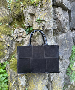 Totum "Weaving Suede Michelangelo" Large Tote Bag