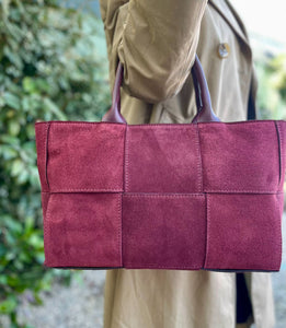 Totum "Weaving Suede Michelangelo" Large Tote Bag