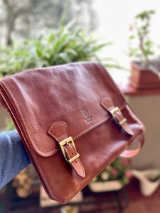 TOTUM Large "Sachel Messinger" Shoulder Bag