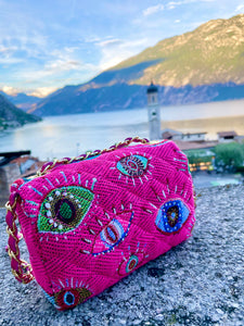 TOTUM New American Vintage "Cat's Eye" minichain Shoulder Bag