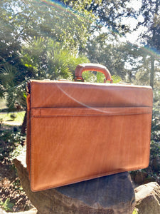Briefcase "Prima Classe Uomo" (made with Tuscan Vegetable Leather)