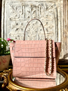 TOTUM "Q" Bag (Salmon Pink Pastel Color)