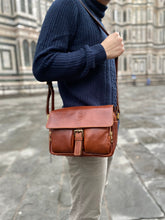 Load image into Gallery viewer, TOTUM Satchel Bag (Tuscan Vegetable Leather)
