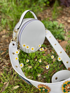 TOTUM "Boboli Triple White VGCB" Shoulder Strap & "Miss O" Bag