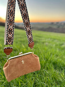 22 SS TOTUM "Suede TOS Mini Virgina" Bag