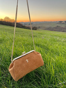 22 SS TOTUM "Suede TOS Mini Virgina" Bag