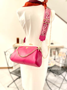 TOTUM Fucsia "Mini Virgina" Bag & TOTUM Cloth Shoulder Strap