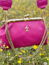 Load image into Gallery viewer, TOTUM Fucsia &quot;Mini Virgina&quot; Bag &amp; TOTUM Cloth Shoulder Strap
