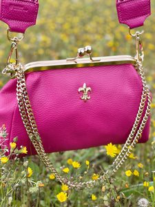TOTUM Fucsia "Mini Virgina" Bag & TOTUM Cloth Shoulder Strap