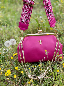 TOTUM Fucsia "Mini Virgina" Bag & TOTUM Cloth Shoulder Strap