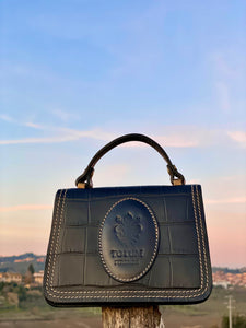 TOTUM "Mini Credere Gran O" Tote Bag & TOTUM Petite Shoulder Strap (Eco-Friendly Vegetable Leather)